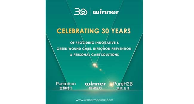 Winner Medical Celebrates 30th Anniversary with Continued Focus on Sustainable Development