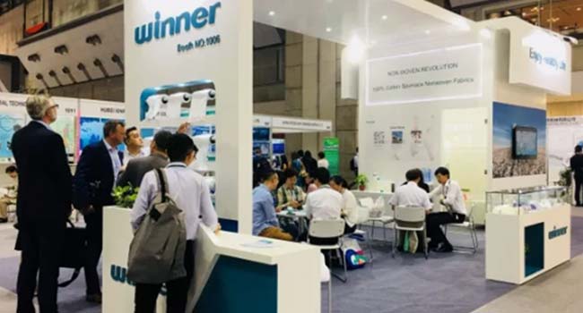 Winner Medical Co. attended the 2018 Asia international nonwoven materials exhibition