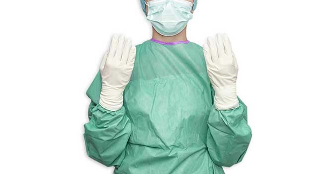 Methods and Precautions of Wearing Sterile Medical Gloves